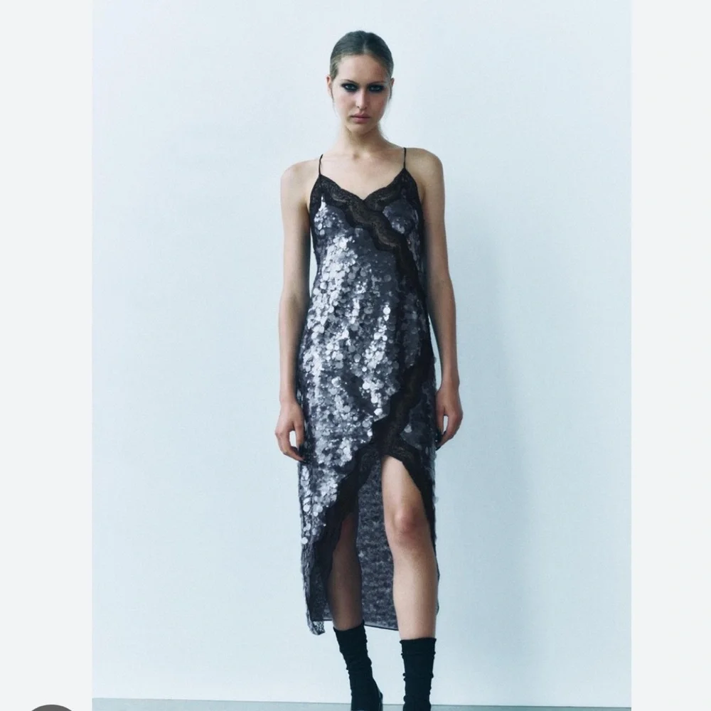 Zara | Dresses | Zara Nwt Lace Sequin Dress Zw Collection 902799 | Poshmark Zara | Dresses | Zara Nwt Lace Sequin Dress Zw Collection 902799 | Poshmark